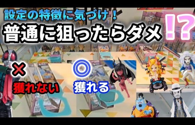 【クレーンゲーム】特殊坂道攻略！ペラ輪の狙いを見極めないと進みません！【  ufoキャッチャー ワンピース　ワーコレ 】