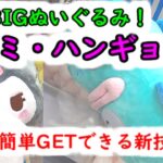 【超超BIGぬいぐるみ クロミ・ハンギョドン！】クレーンゲーム３本アーム確率機　シールドを簡単に超えてGETできる新技を紹介！