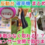 【クレーンゲーム】土日のゲーセンは手数少なく取れる！？橋渡し 反動台 確率機 まとめて見せます！！