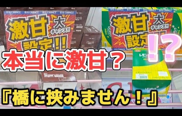 【クレーンゲーム】本当にチャンス？お菓子攻略の秘訣を公開！【 ufoキャッチャー　橋渡し攻略   ベネクス大和店 】