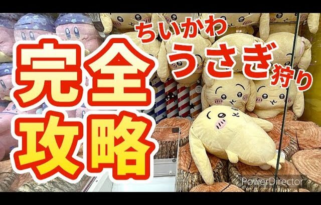 【攻略】今日から使えるちいかわうさぎ完全攻略法！！最短300円も夢じゃない！！　#クレーンゲーム #ちいかわ #垂れ耳うさぎ