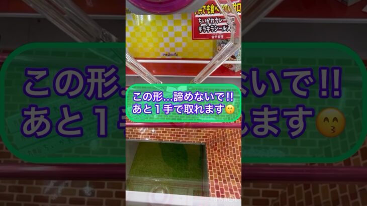 【クレーンゲーム】この形…諦めないで‼︎ あと１手で取れます‼︎ 楽市楽座でちいかわのカレーに挑戦‼︎