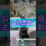 【クレーンゲーム】アーム位置や掴みの重要さが分かる動画‼︎ 楽市楽座でひつじのショーンのぬいぐるみに挑戦‼︎