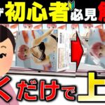 【クレーンゲーム】” 初心者向け ” 聞くだけで上達できる！景品を取る方法が簡単になります