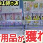 【万代書店山梨本店】クレーンゲームで生活用品の景品を取るコツを紹介