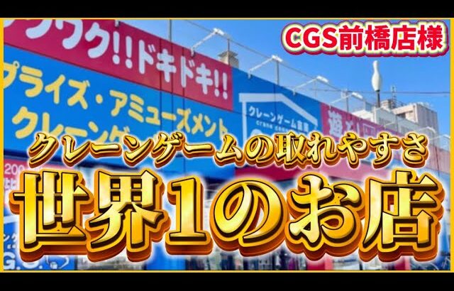 【クレーンゲーム】CGS前橋店様でフィギュアを取りまくる！取りやすさ世界1のお店！？