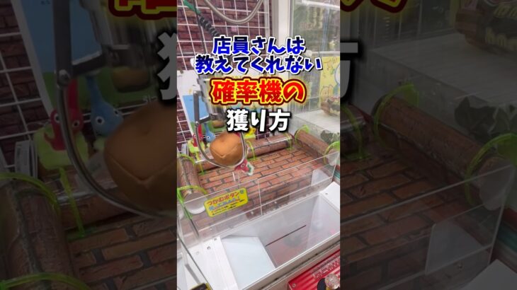 クレーンゲームで確率無視して安く獲りたいならこの方法を試してください🔥(UFOキャッチャー・確率機)