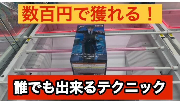 【クレーンゲーム】見るだけで誰でもできる！超簡単テクニックでGET！【ベネクス川崎】