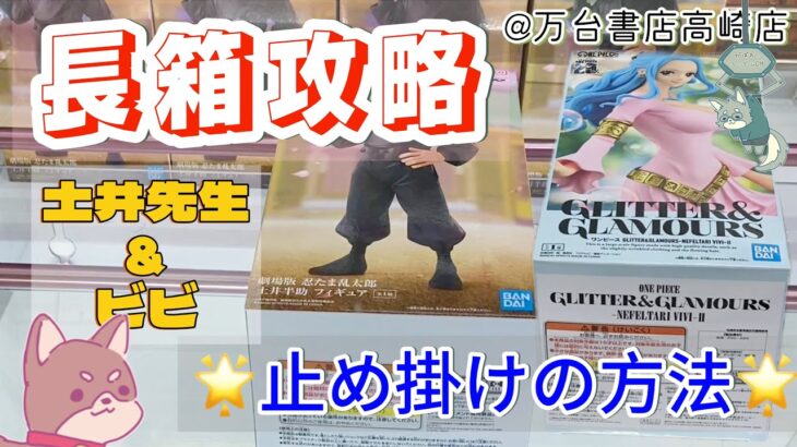 【クレーンゲーム】長箱の橋渡し設定を攻略！止め掛けのやり方解説！！土井先生とビビ獲得【UFOキャッチャー／CGS前橋】【クレゲvlog】